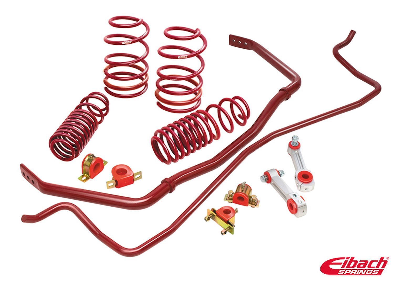 4.13035.880 Sport-Plus Suspension System 2011-12 Mustang Shelby GT500 Coupe - 1.2" Front/1.7" Rear Drop