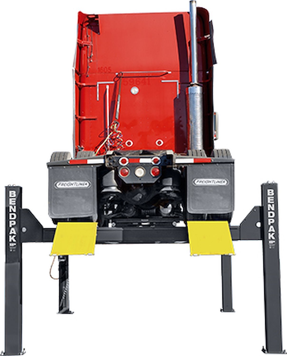 HDS-27X Extended-Length Four-Post Lift, 27,000-lb. Capacity