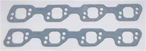 Ford 260-351W Exhaust Header Gasket J302/K302 dual bolt pattern, stock Ford & splayed AR