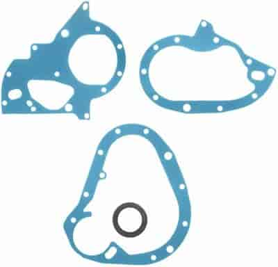 TIMING COVER GASKET SET; CON L4 135CI 2.2L; CON H/D L4 135CI 2.2L; CON L4 163CI 2.7L; CON H/D L4 163