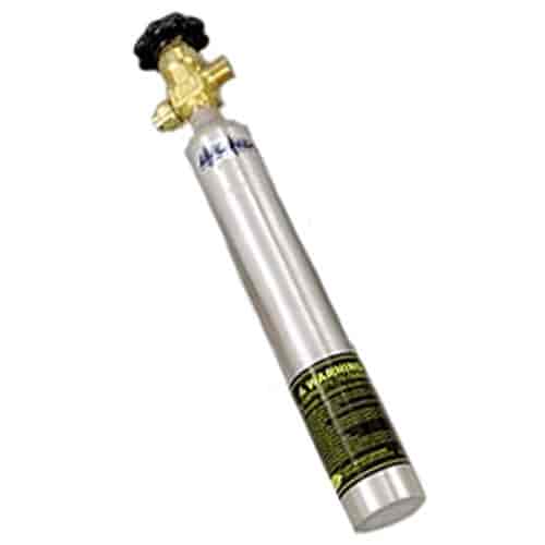 10 oz Empty Bottle Length with Valve Installed: 16-1/2"