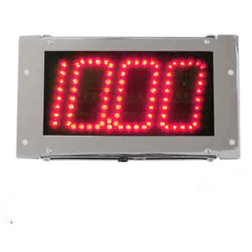 V2 Dial Display Boards Chrome with Red LED