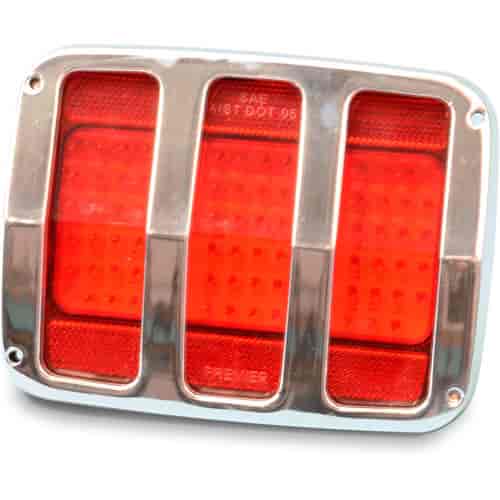 TAILLIGHT BEZLS 64-66 MUSTNG SMOOTH POL