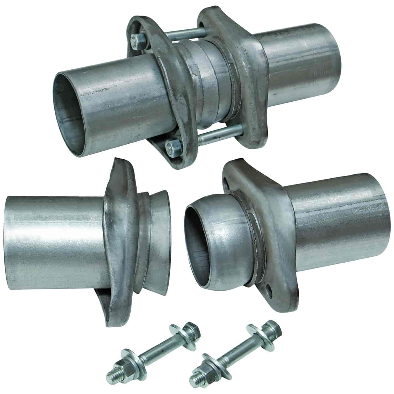 Header Collector Ball Flange Kit 2.5" Collector to 2.5" Tubing