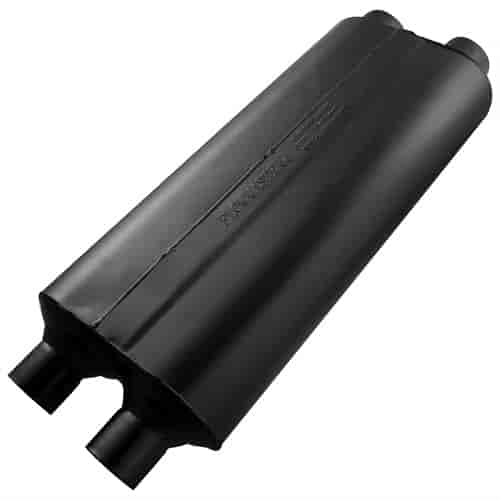 70 Series Big Block II Muffler Dual In/Dual Out: 2.25"