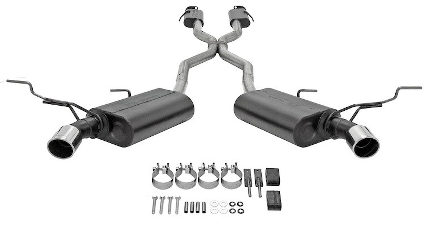 817575 Force II Cat-Back Exhaust System for 2011-2021 Jeep Grand Cherokee w/3.6L, 5.7L Hemi Engines
