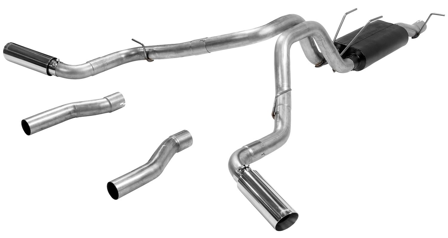 Force II Cat-Back Exhaust System 2017-2020 Ford F-250/F-350 Super Duty with 6.2L and 7.3L engines