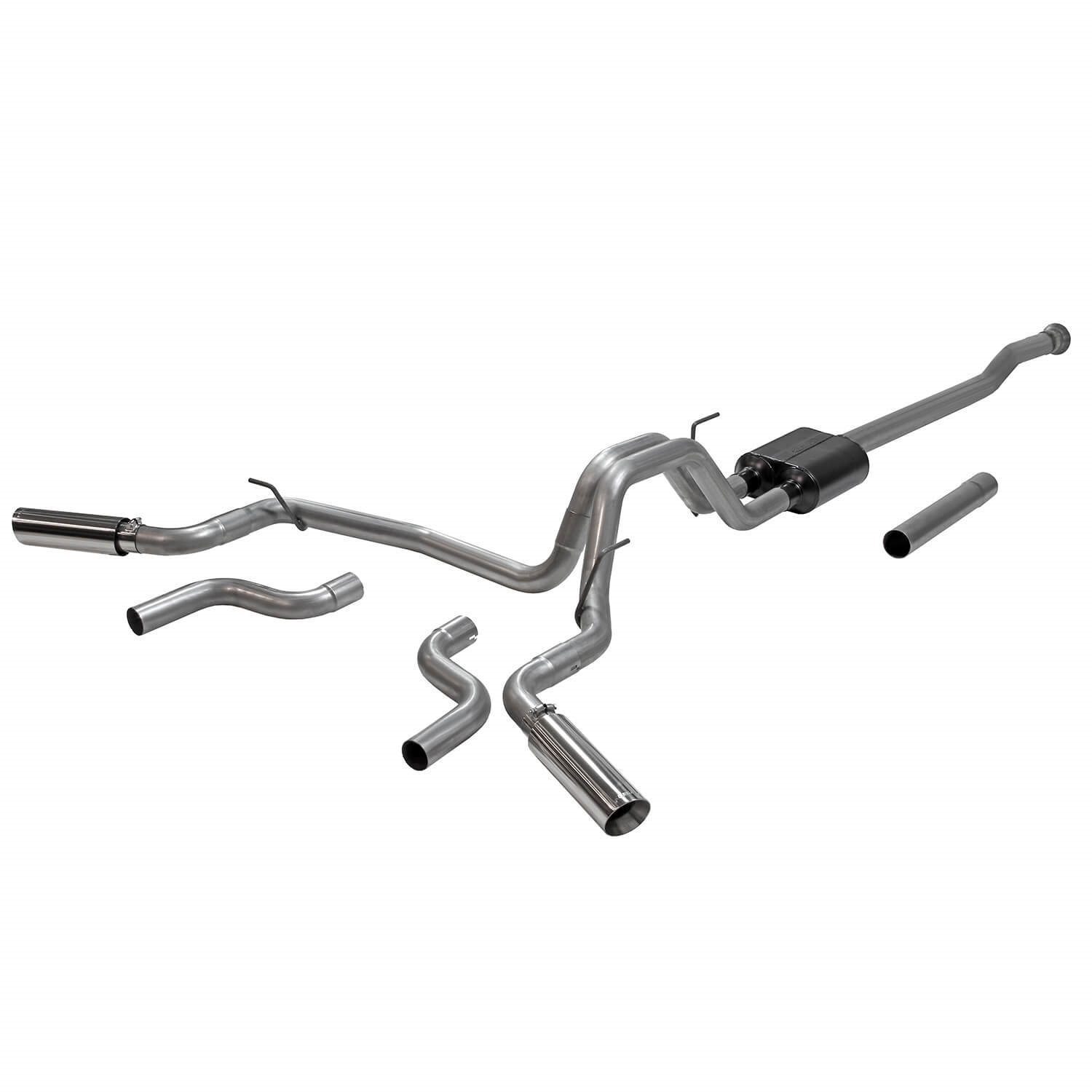 American Thunder Cat-Back Exhaust System Fits Select Ford F-150 2.7L, 3.5L, 5.0L