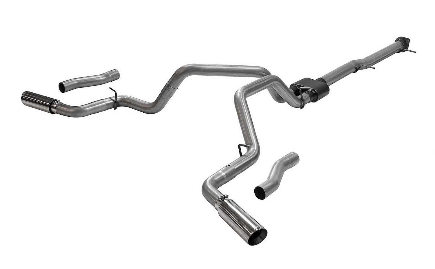 Outlaw Cat-Back Exhaust System fits Select Chevy Silverado, GMC Sierra 2500HD/3500HD Pickup Truck 6.6L (Crew Cab)