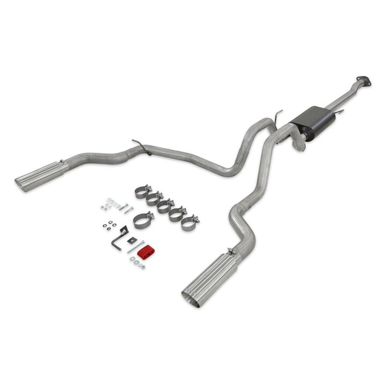 Force II Cat-Back Exhaust System for 2015-2020 Ford F-150 2.7L, 3.5L, 5.0L Trucks w/145 in. WB