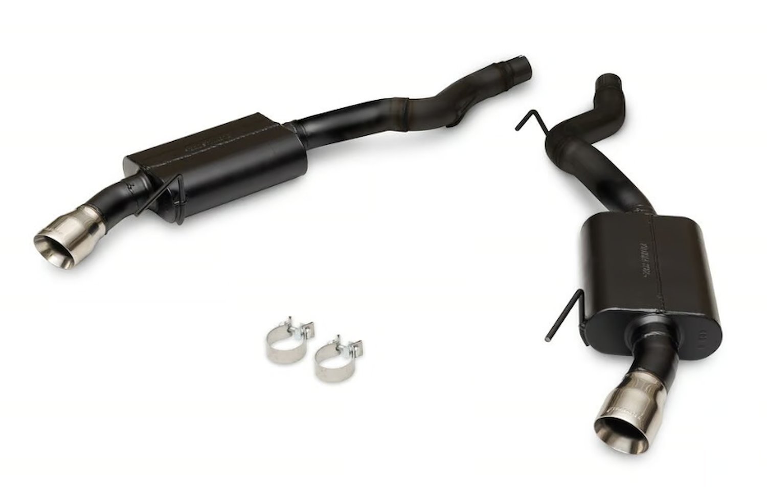 818162 American Thunder Axle-Back Exhaust System Fits Select Ford Mustang GT 5.0L/EcoBoost 2.3L [Dual Exit]