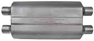 Super 50 Delta Flow Muffler Dual In/Dual Out: 2.25"