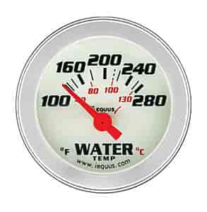 8000 Series Water Temperature Gauge 1.5" Diameter