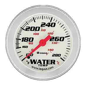 8000 Series Water Temperature Gauge 2" Diameter