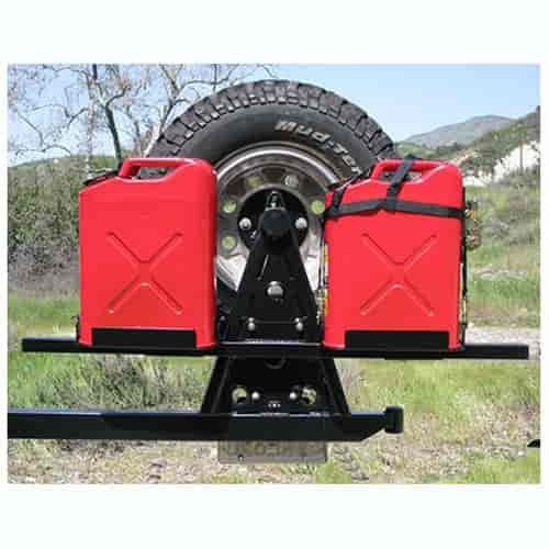 Hitch-Gate Accessory Mount Kit Incl. 2 Race Can And 2 Jerry Can Mounts PN[HGR2050/HGG2070]