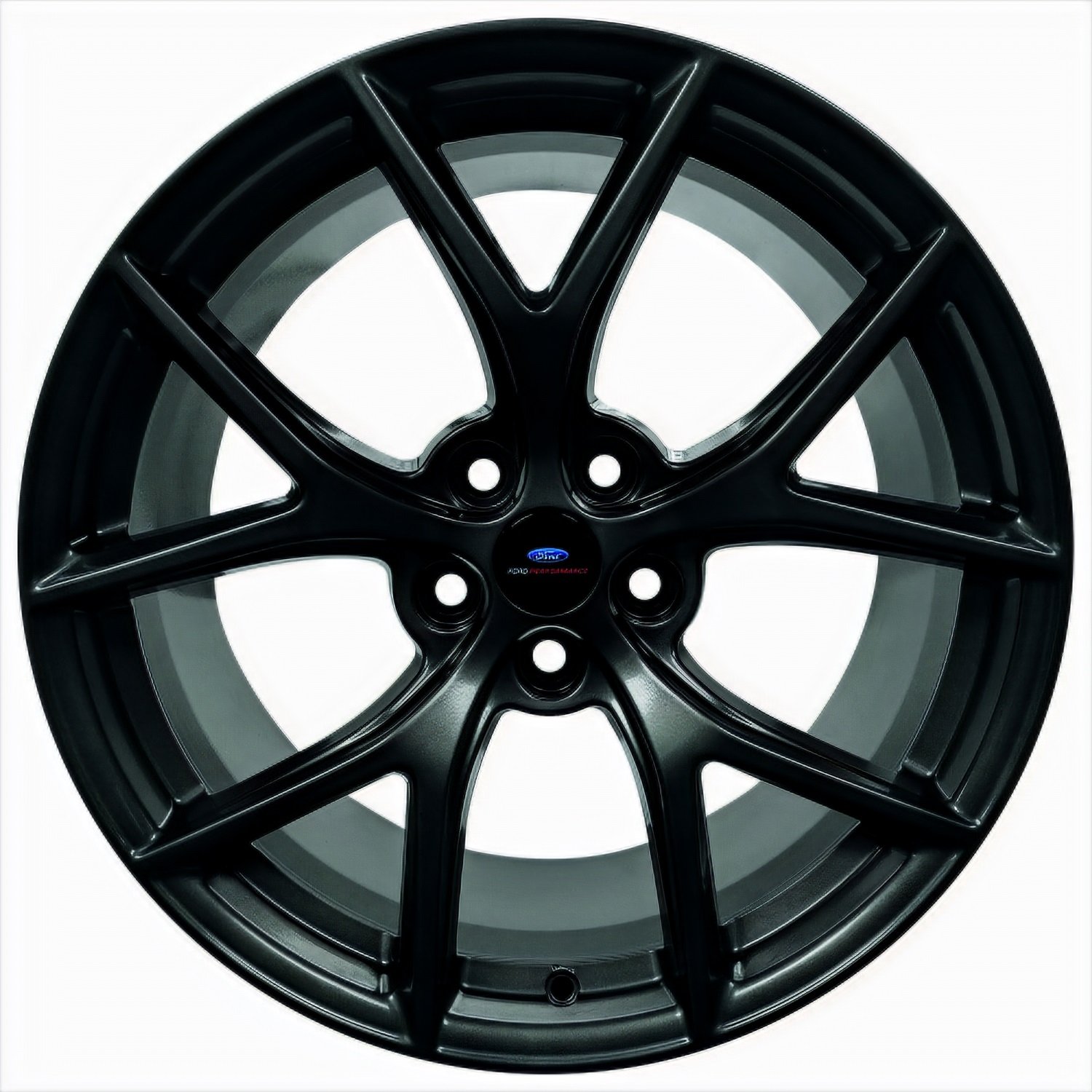 M-1007-DC1995MB HP Performance Pack Front Wheel Fits 6th Gen Ford Mustang Models [19" x 9.5"] Matte Black
