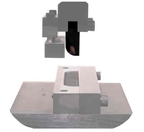 Individual Louver Punch Dies Louver Length: 3" Dome