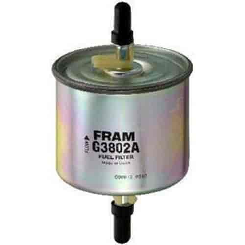 In-Line Gasoline Filter Height: 6.16"