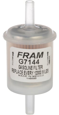 G7144 In-Line Gasoline Filter [Height: 3.140 in.]
