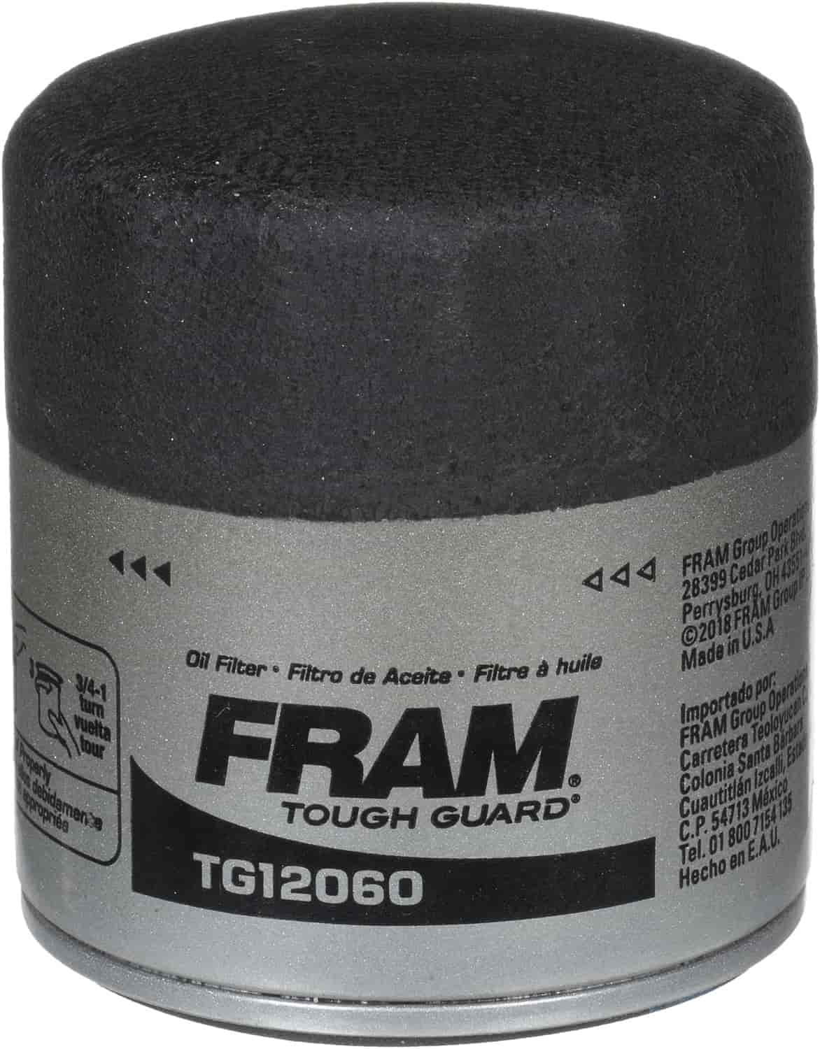 Tough Guard Oil Filter for Select 2012-Late GM Models Thread Size: M22 x 1.5 mm