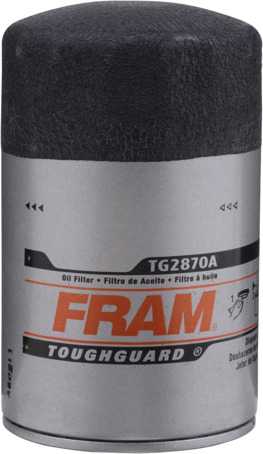 Tough Guard Spin-On Oil Filter for Select AMC, Audi, BMW, Lotus, Maserati, NSU, Pontiac, Porsche, Volkswagen