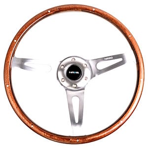 Wood Grain 380 mm Steering Wheel