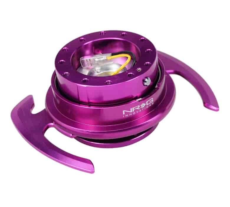 Generation 4.0 Quick Release Steering Wheel Hub - Purple Body with Purple Ring