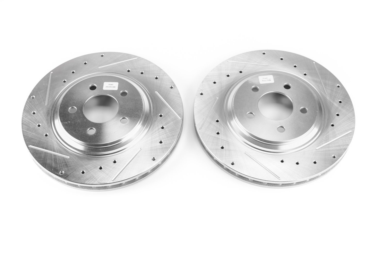 Power Stop Drilled and Slotted Brake Rotors