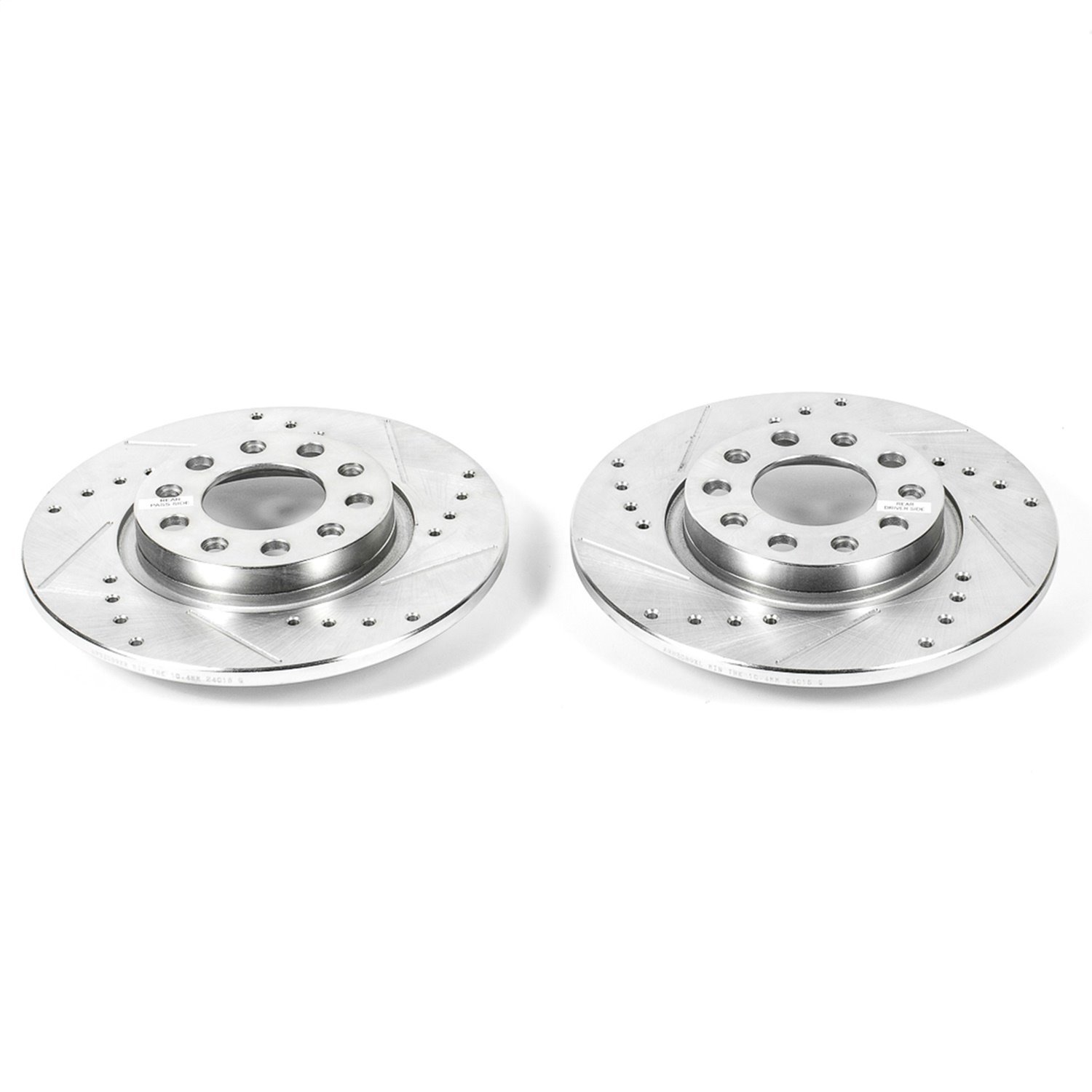DRILLED&SLOTTED RTR PAIR Rear 2016-15 CHRYSLER 200/2016-14 JEEP Cherokee/