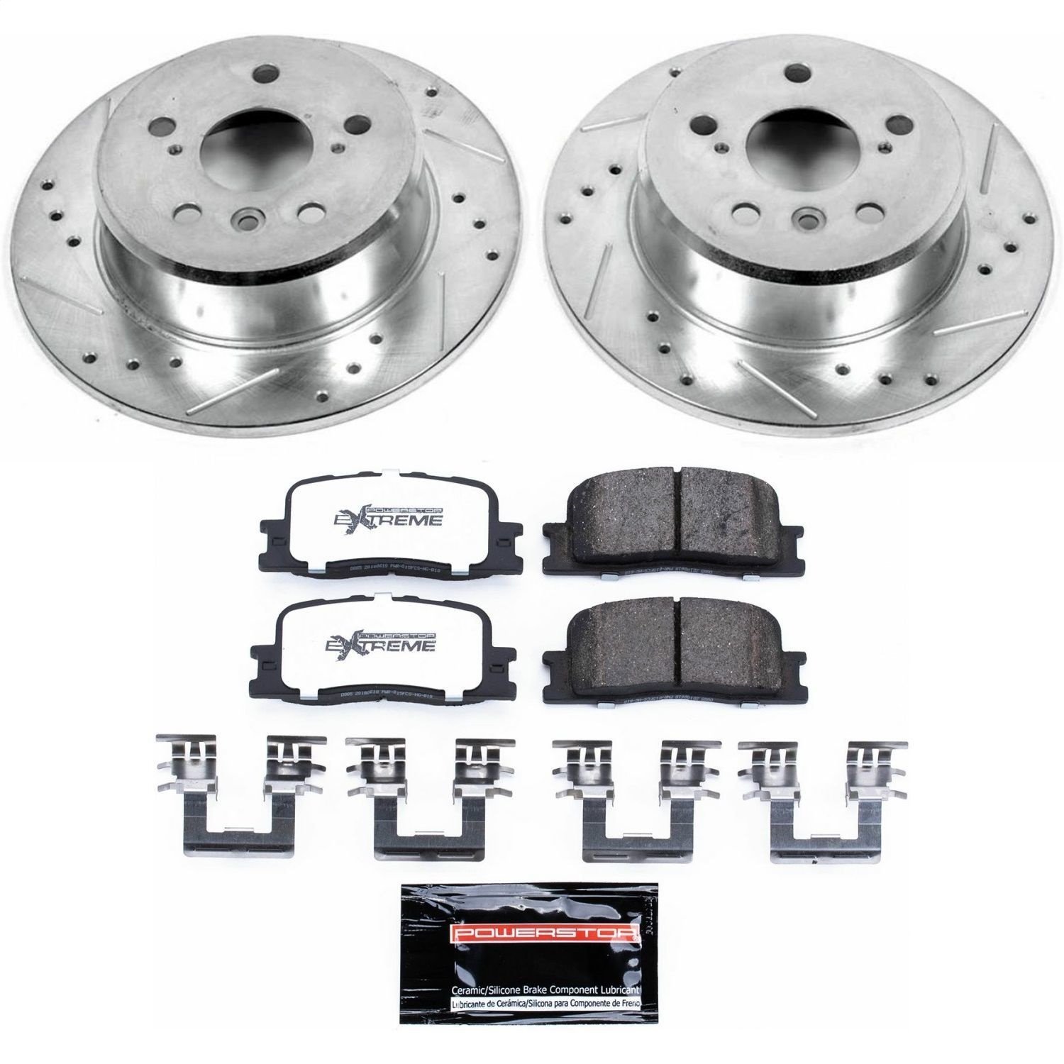 Z-36 Heavy Duty Truck and Tow Rear Brake Kit for 2001-2003 Toyota Highlander