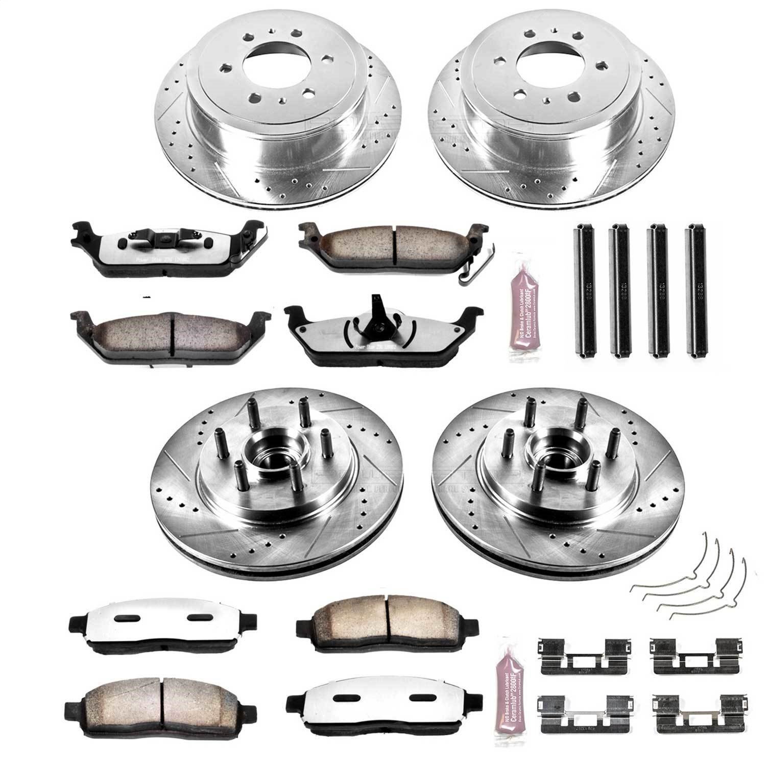 Z36 Truck and Tow Brake Pads & Rotor Kit