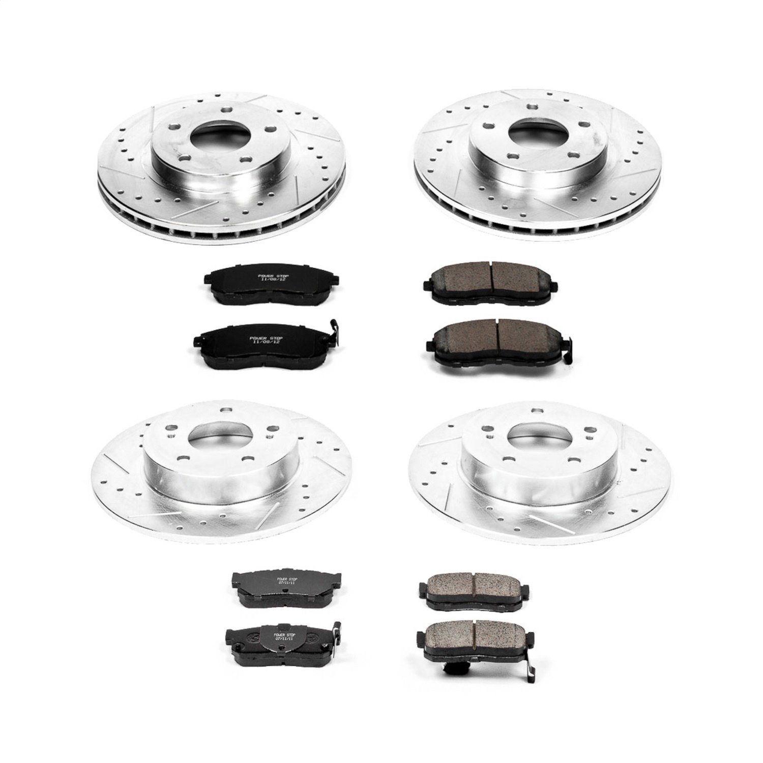 High Performance Brake Pads & Rotor Kit