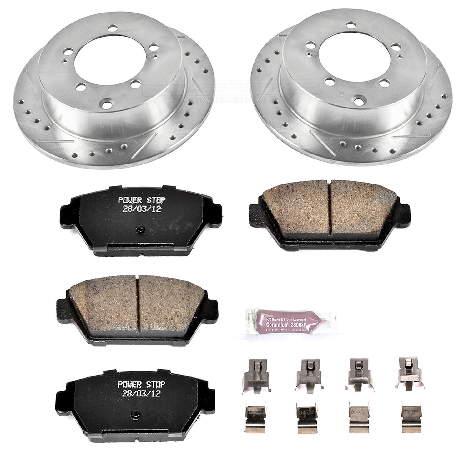 Z23 Rear Brake Pads & Rotor Kit