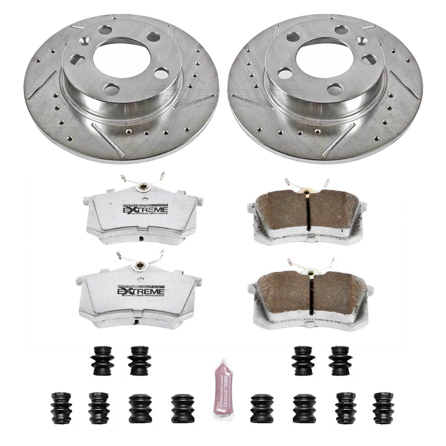 Z26 Brake Pads & Rotor Kit for Street