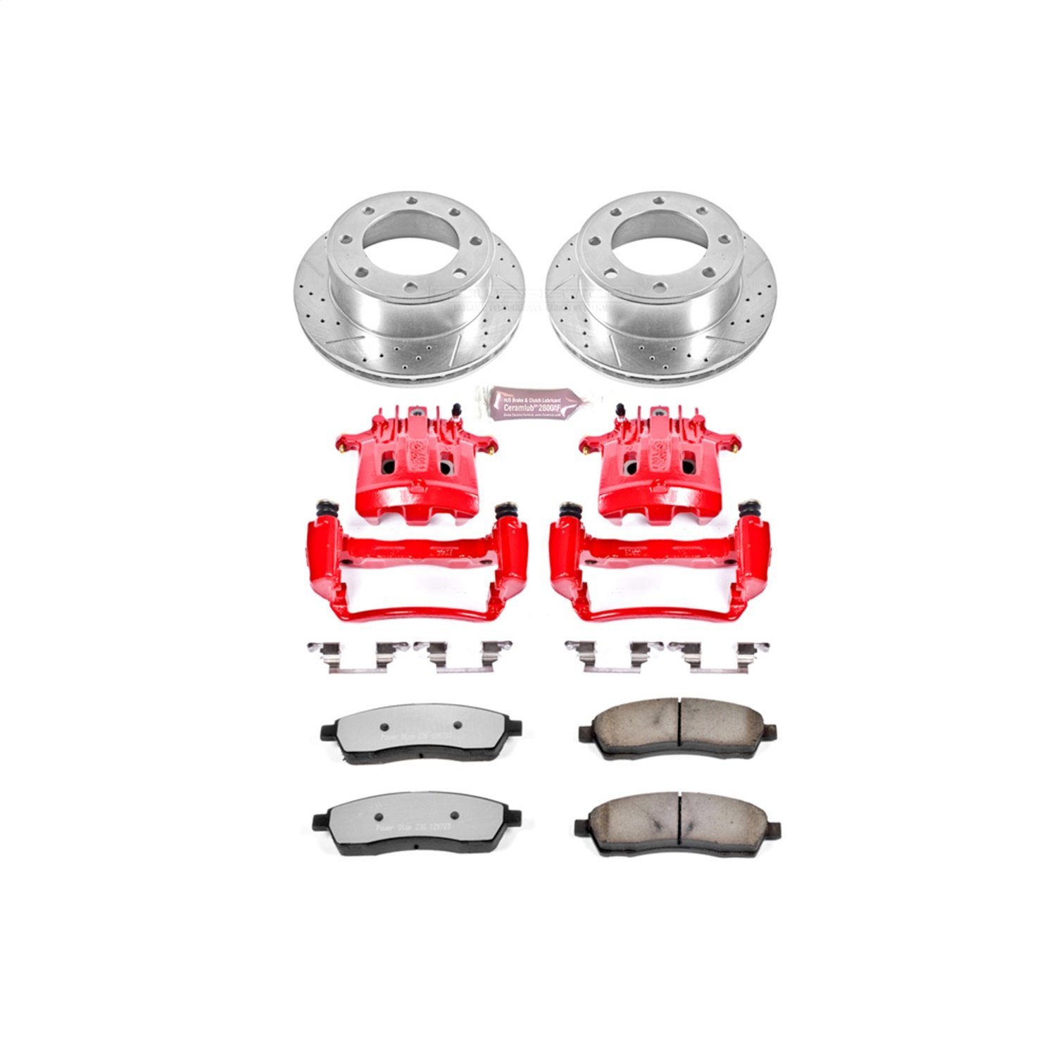 Truck and Tow Z36 Rear Brake Pad, Rotor and Caliper Kit