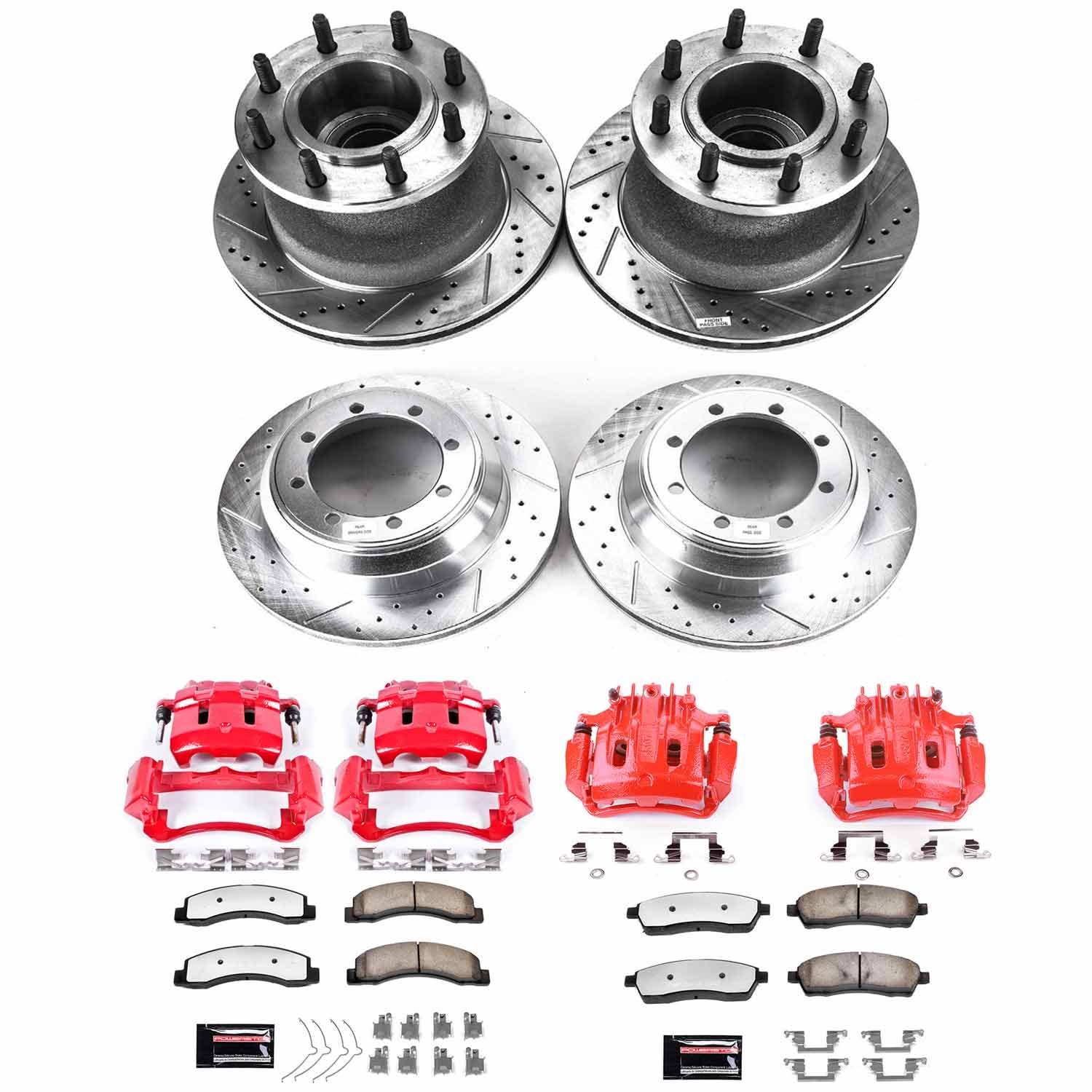 Z36 Extreme Performance Truck And Tow 1-Click Brake Kit w/Calipers