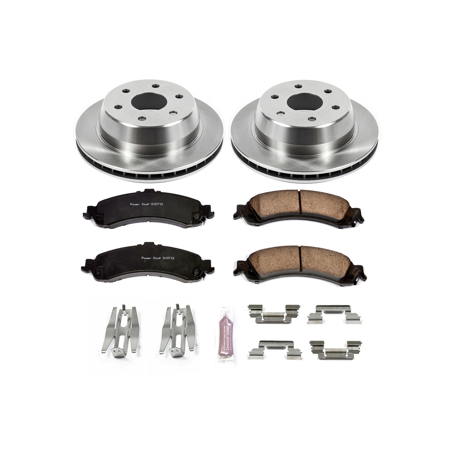 Autospecialty OE Stock Replacement 1-Click Daily Driver Brake Kit