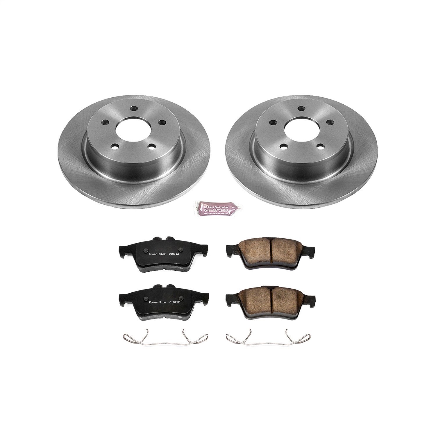 DAILY DRIVER BRAKE KIT Rear 2013 FORD C-MAX/2013-2015 FORD ESCAPE/2014-2015 FORD TRANSIT CONNECT/