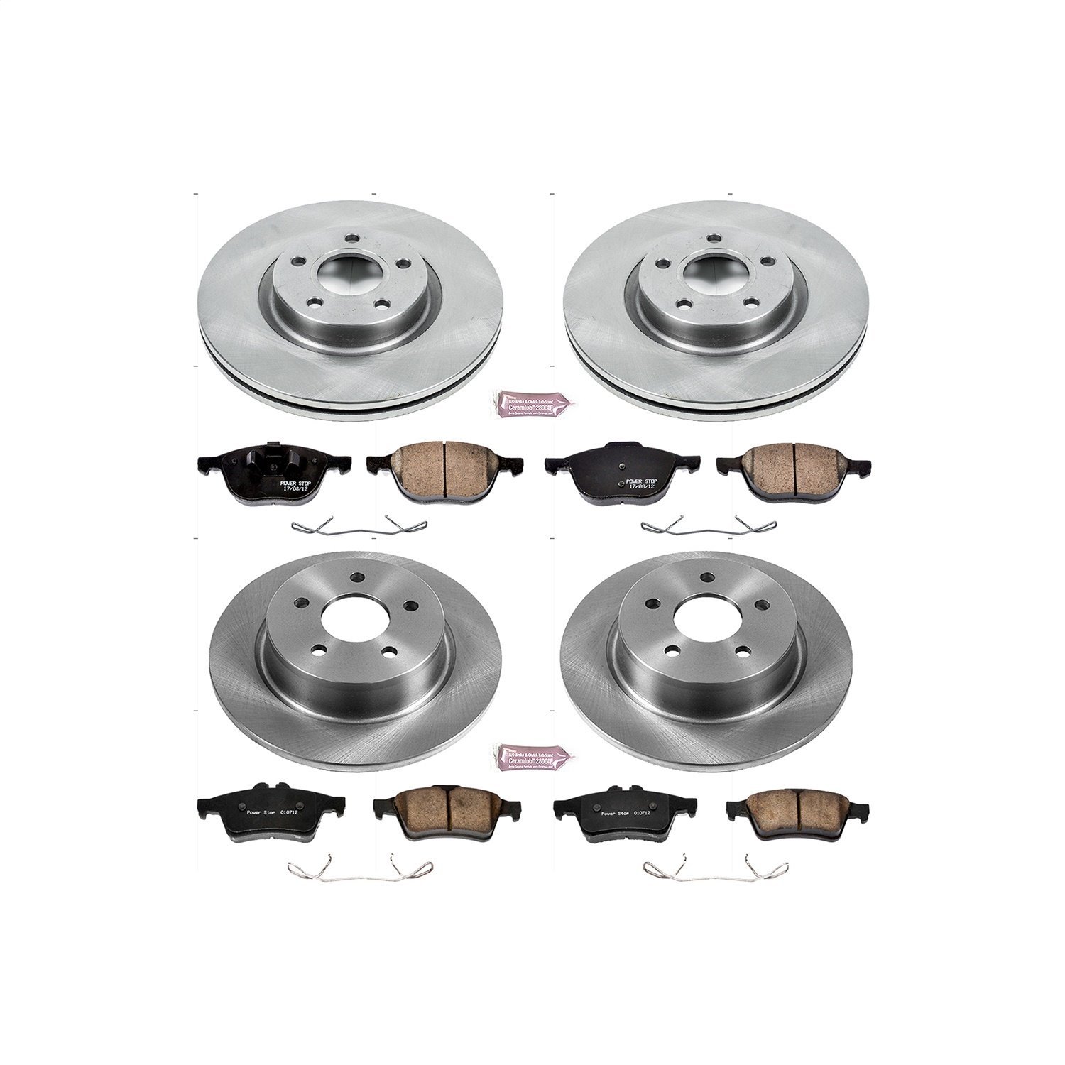 DAILY DRIVER BRAKE KIT Front & Rear 2013-2015 FORD ESCAPE/