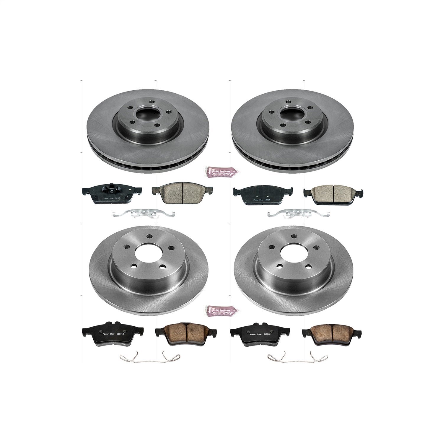 DAILY DRIVER BRAKE KIT Front & Rear 2013-2015 FORD ESCAPE/