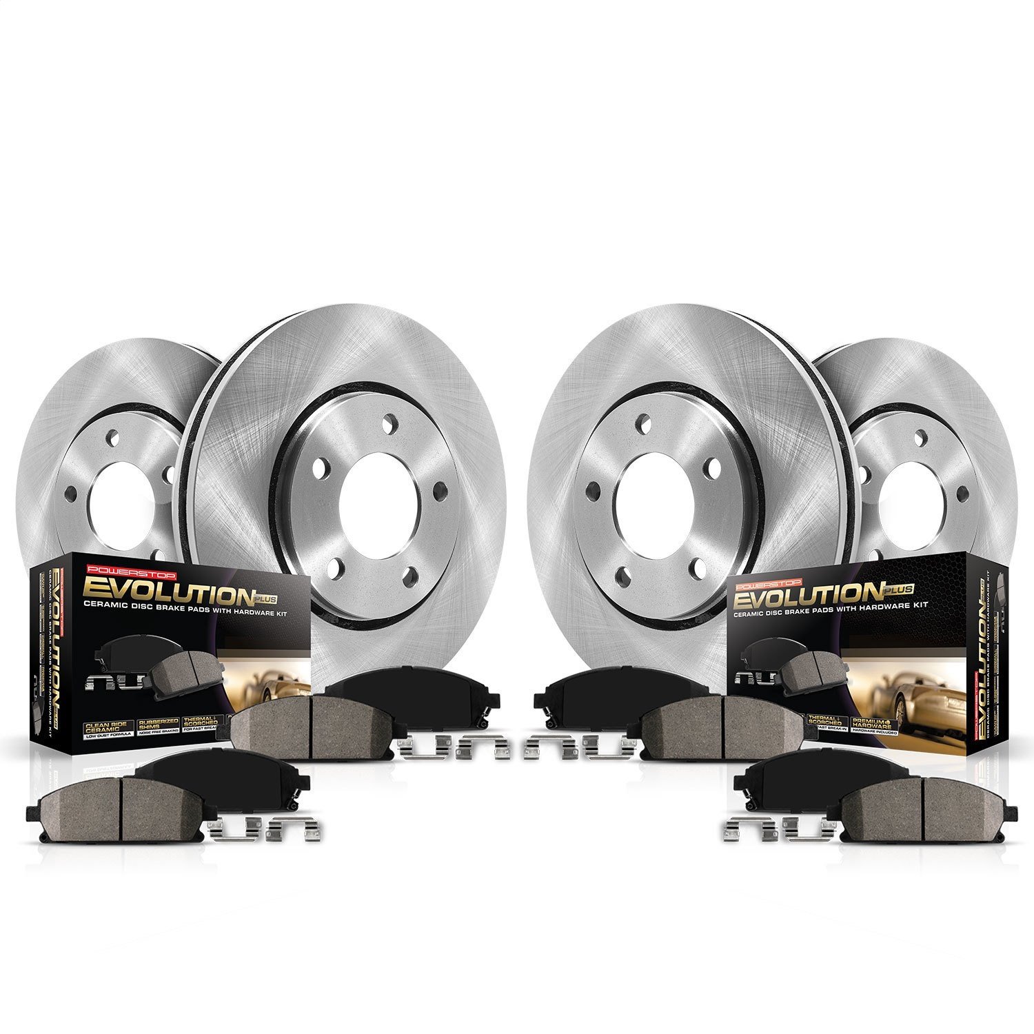 DAILY DRIVER BRAKE KIT Front & Rear 2014-2015 LEXUS IS250C/