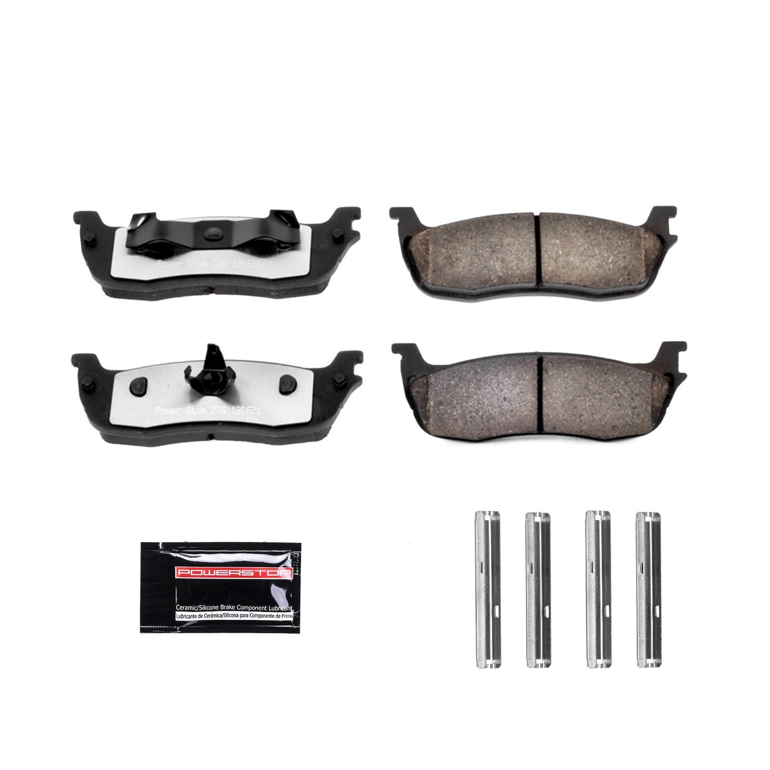 Z36 Truck And Tow Carbon Ceramic Brake Pads Specifically engineered for towing or hauling