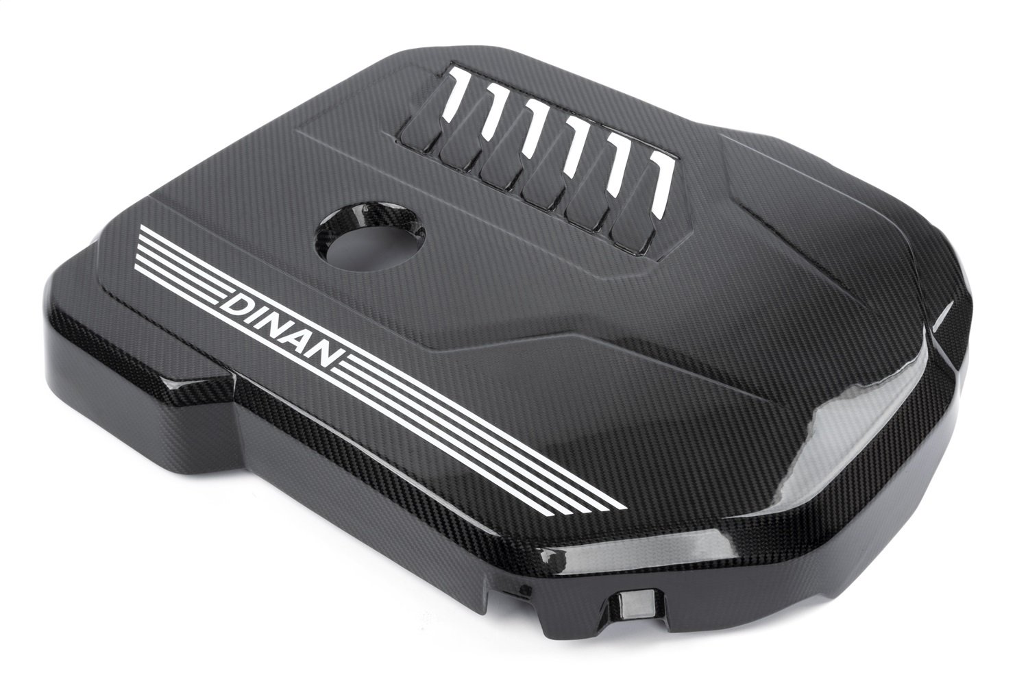 D590-0003 Carbon Fiber Engine Cover Fits Select BMW Vehicles w/ B58D Engine [Gloss Finish]