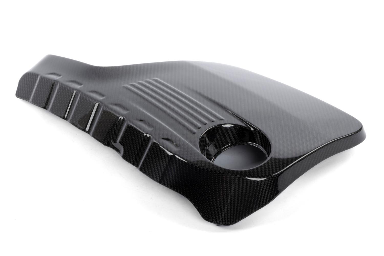 D590-0006 Carbon Fiber Engine Cover Fits 2015-2021 BMW M2C, M3, M4 [Gloss Finish]