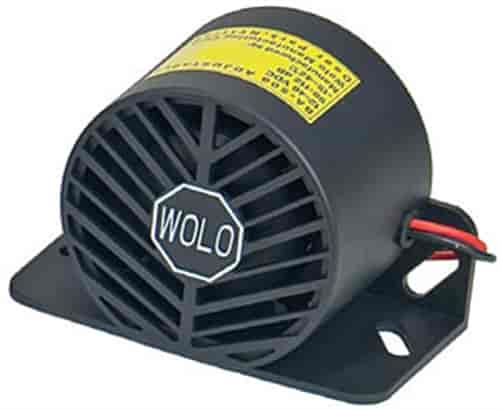 Heavy Duty Commercial Grade Back-Up Alarm Operating Voltage Range: 12 to 48 Volts