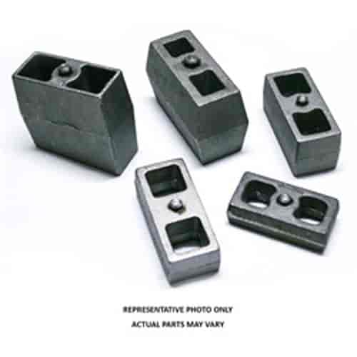 Cast Iron Lift Block 2 in. Lift 15/16 in. Hole 039375 in. Pin Adapter Pair