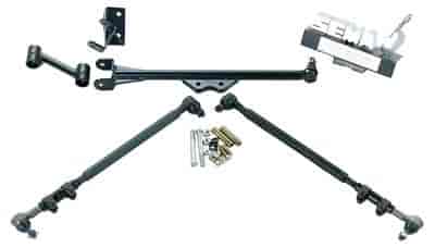 Superunner Steering Kit Incl. Centerlink 2 Tie Rods Idler Arm Idler Arm Brackets For Use With 4-6 in. Lift