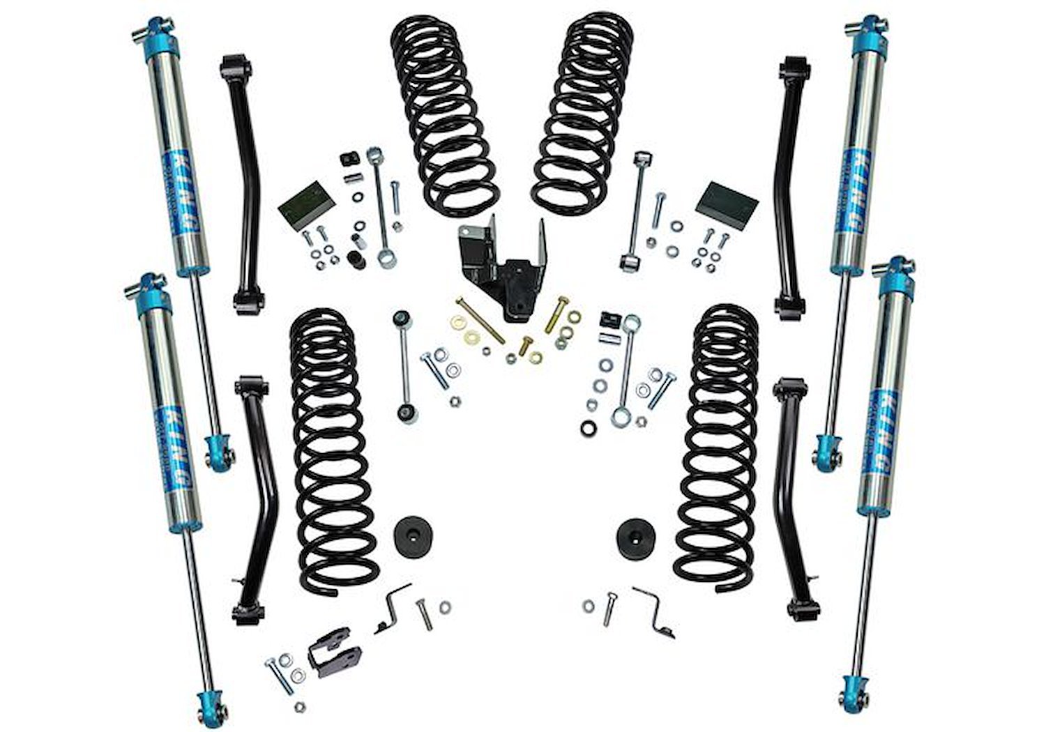 Lift Kit with King 2.0 Shocks for 2018-2020 Jeep Wrangler JL 4-Door (includes Rubicon)