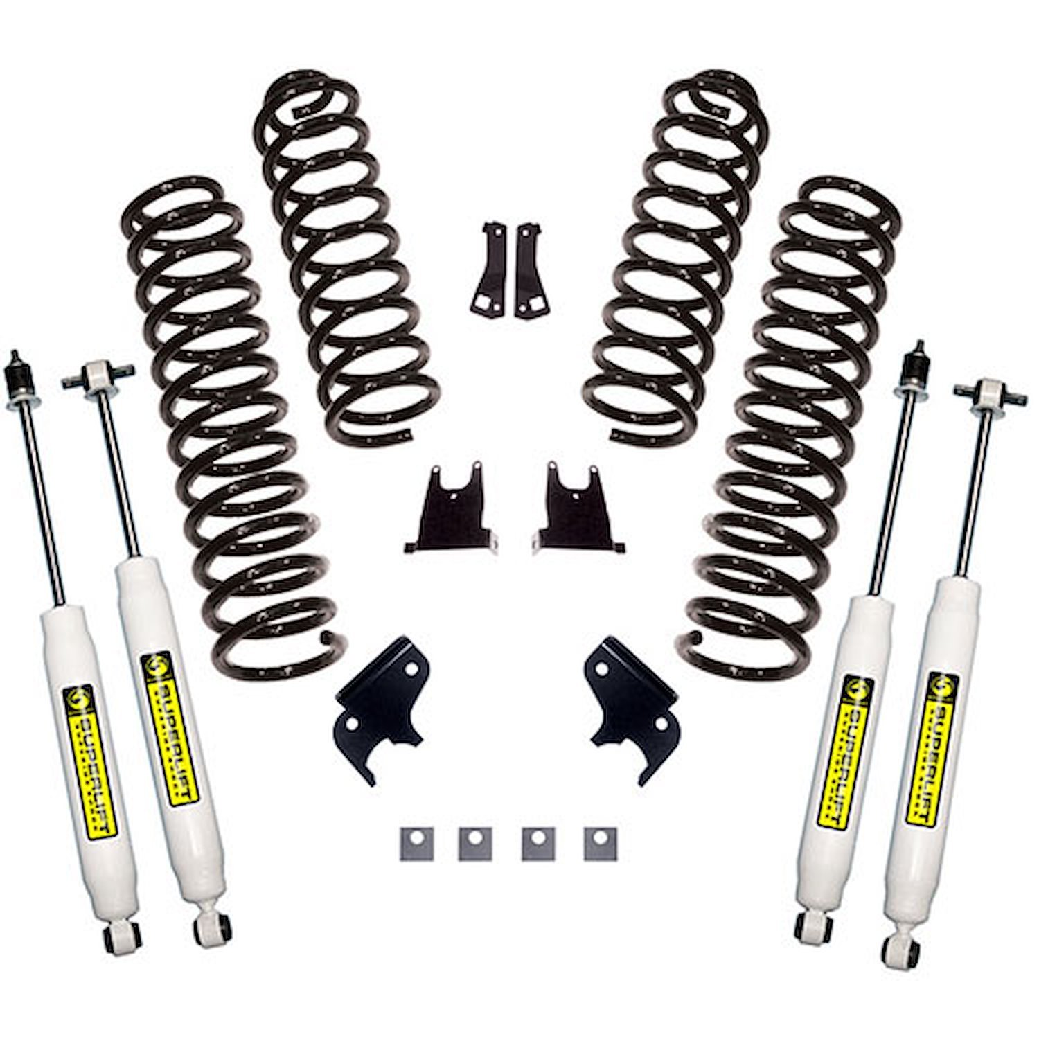 K932 Front and Rear Suspension Lift Kit, Lift Amount: 2.5 in. Front/2.5 in. Rear