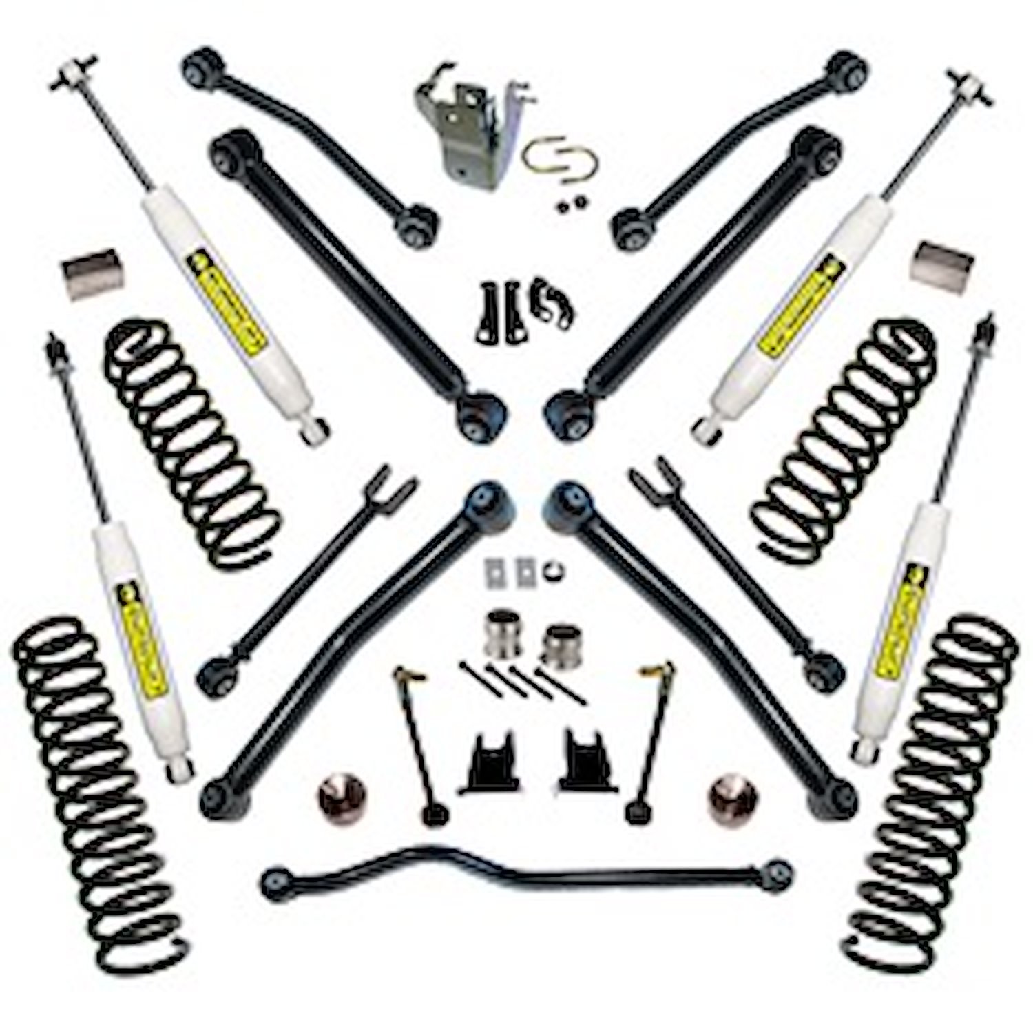 K997 Front and Rear Suspension Lift Kit, Lift Amount: 4 in. Front/4 in. Rear